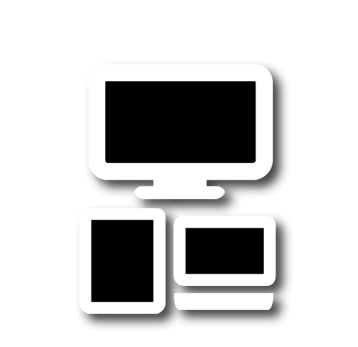 UX design, AB/MVT, & site build icon  UX design & site build icon